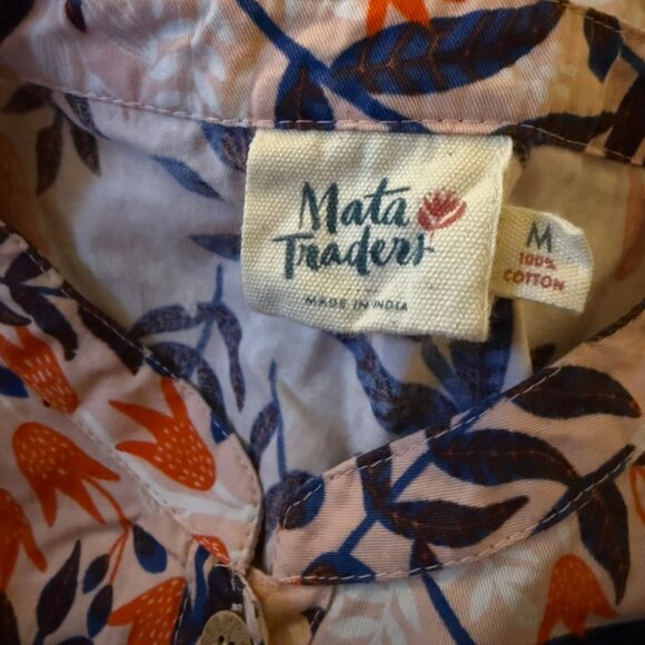 Mata Traders floral print cotton dress - Picture 3 of 3